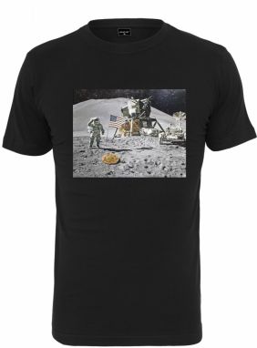Pizza Moon Landing Tee Black