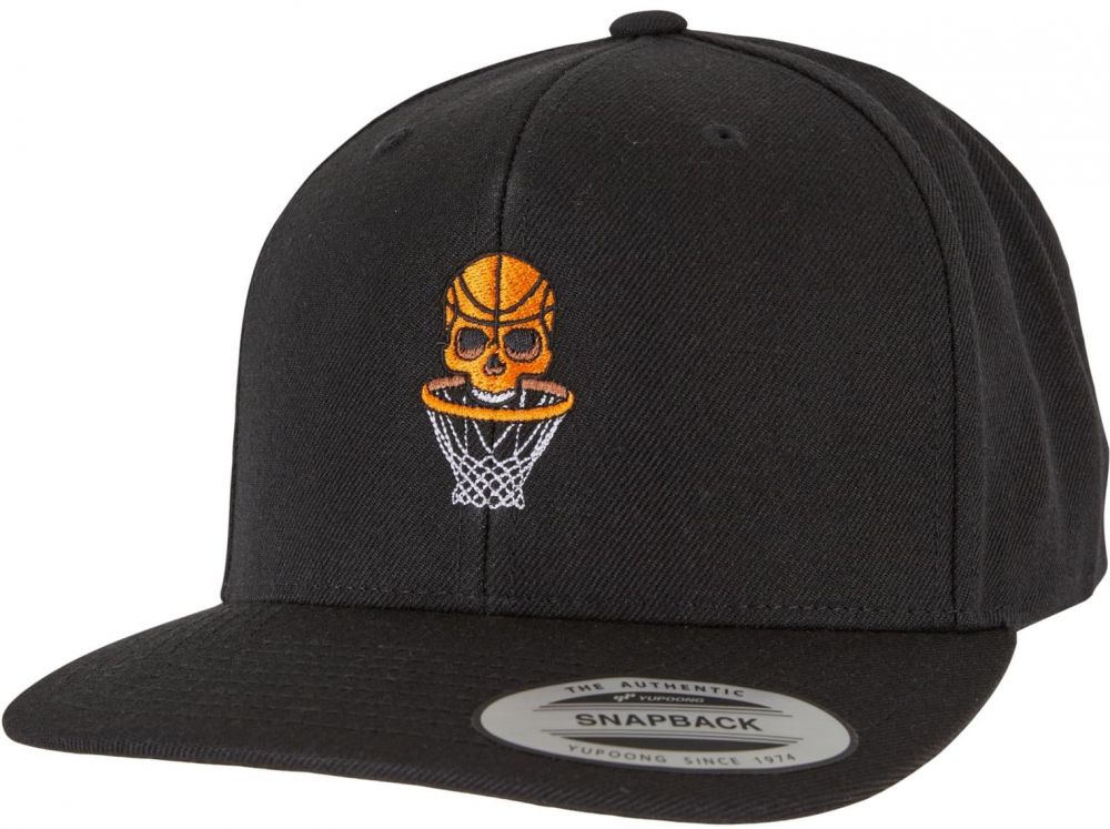 Dead Bball Classic Snapback Cap Black