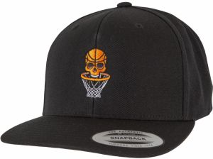 Dead Bball Classic Snapback Cap Black