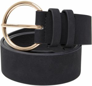 Basic Suede PU Belt black