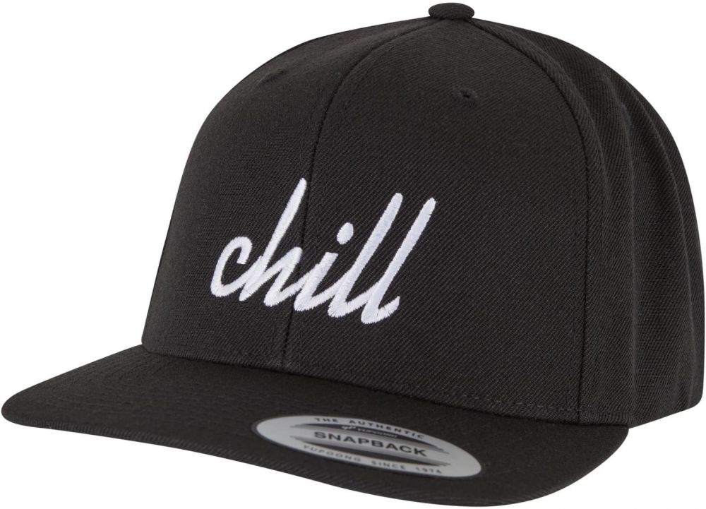 Chill Classic Snapback Cap Black