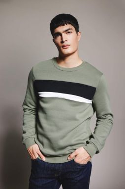 DEFACTO Regular Fit Crew Neck Sweatshirt