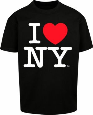 Men's T-shirt I Love NY Oversize black