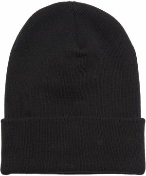 Extended Beanie Hat Black