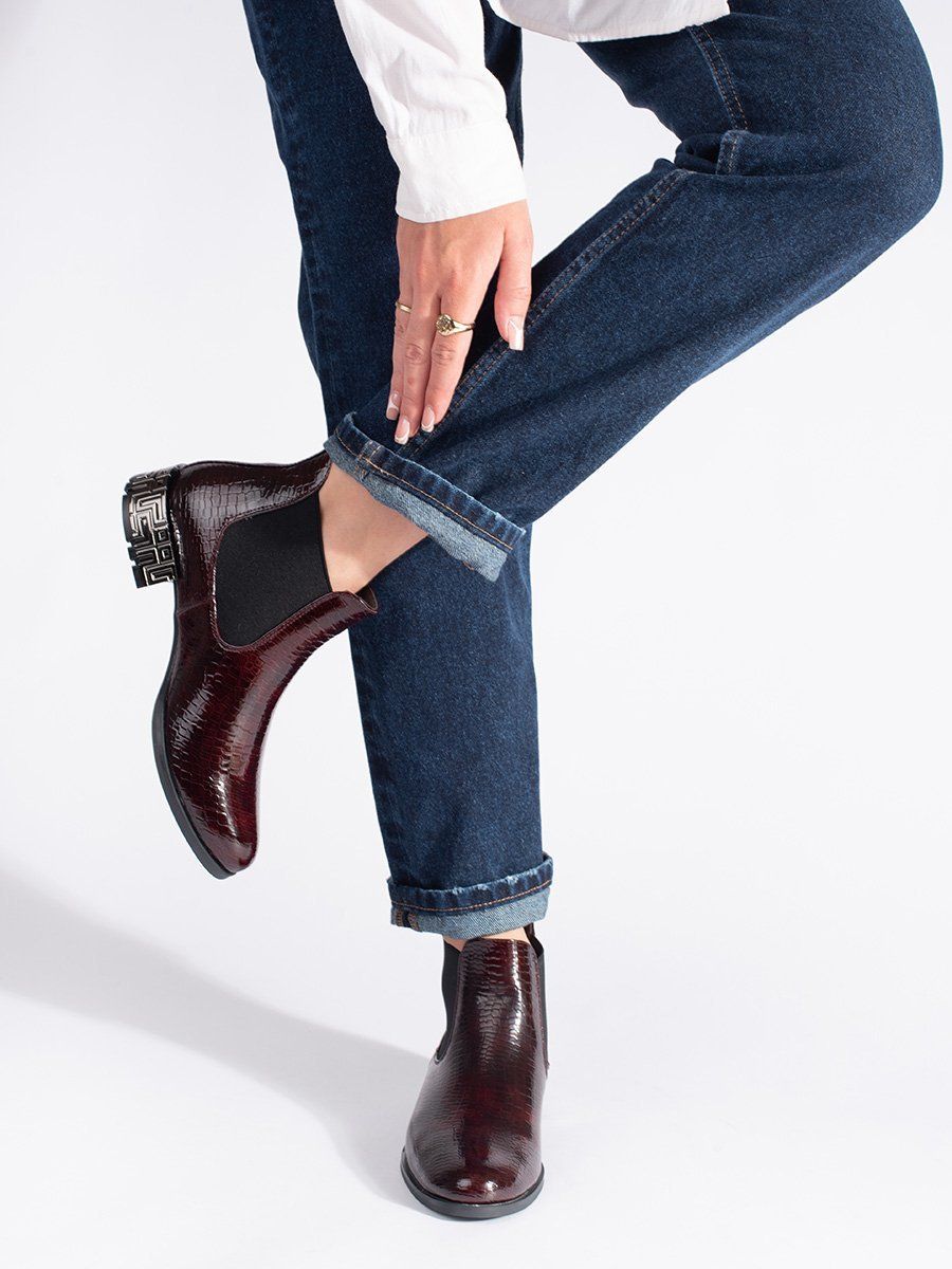 SERGIO LEONE DAGGERS WITH DECORATIVE HEEL