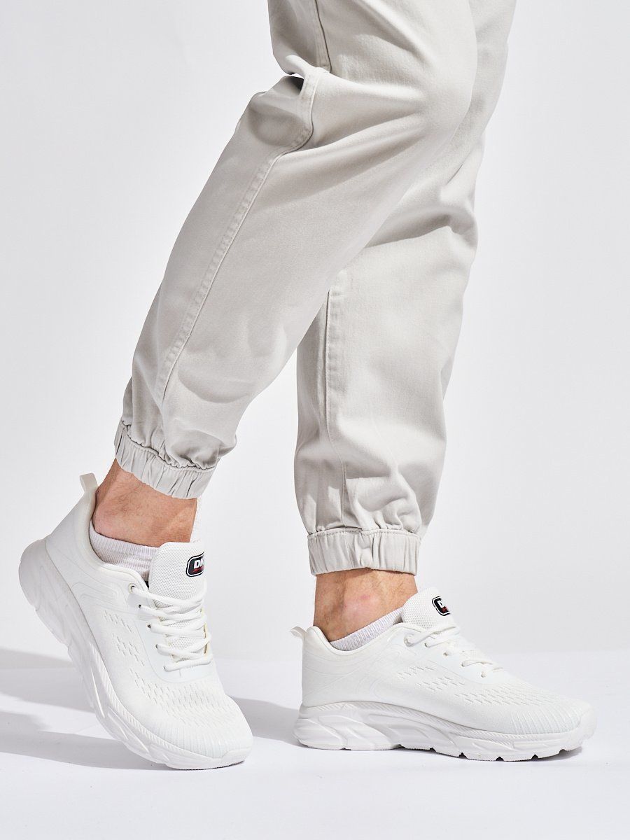 DK Men's White Sports Shoes