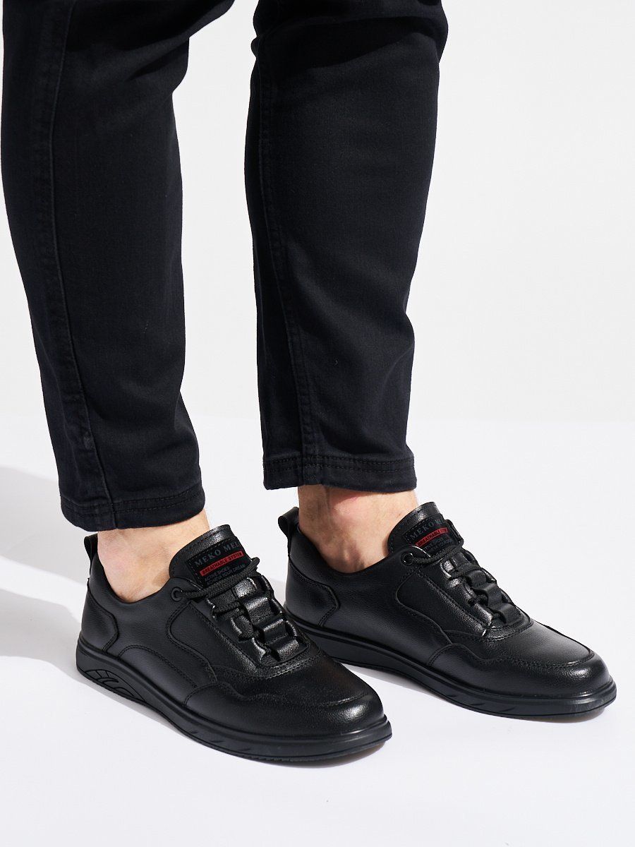 marka niezdefiniowana Men's black sports shoes