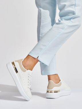 Shelvt White Classic Trainers