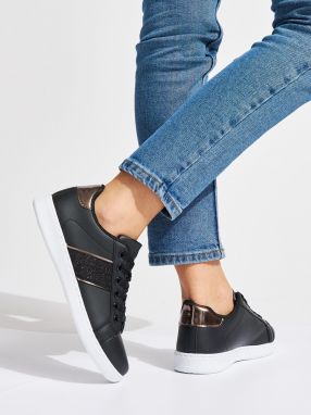 Shelvt Black women's trainers