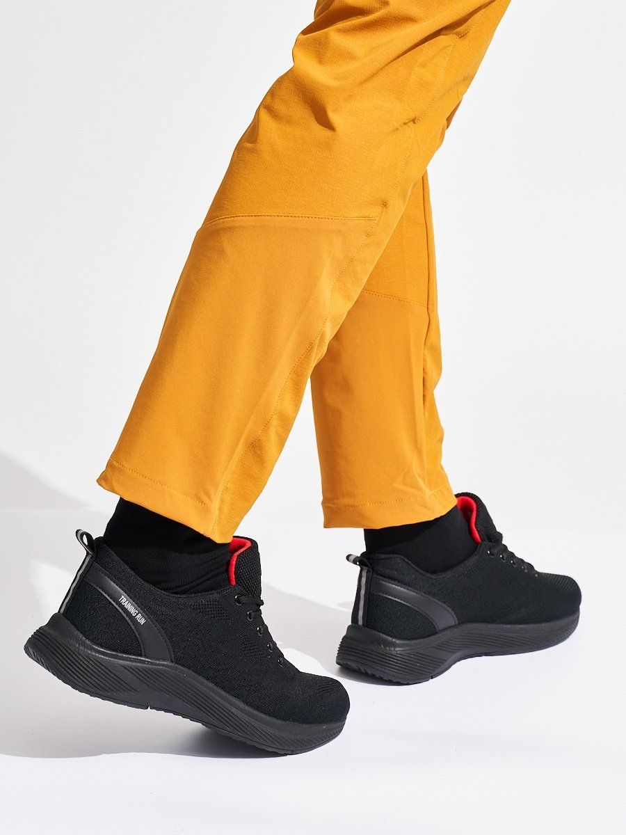 DK Men's Black Sports Shoes