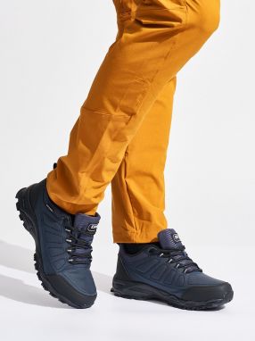 DK Navy blue men's hiking boots