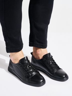 marka niezdefiniowana Men's black sports shoes