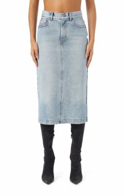 Diesel Sukňa - DE-RONNY SKIRT modrá