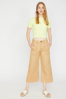 Koton Women's Brown Pants
