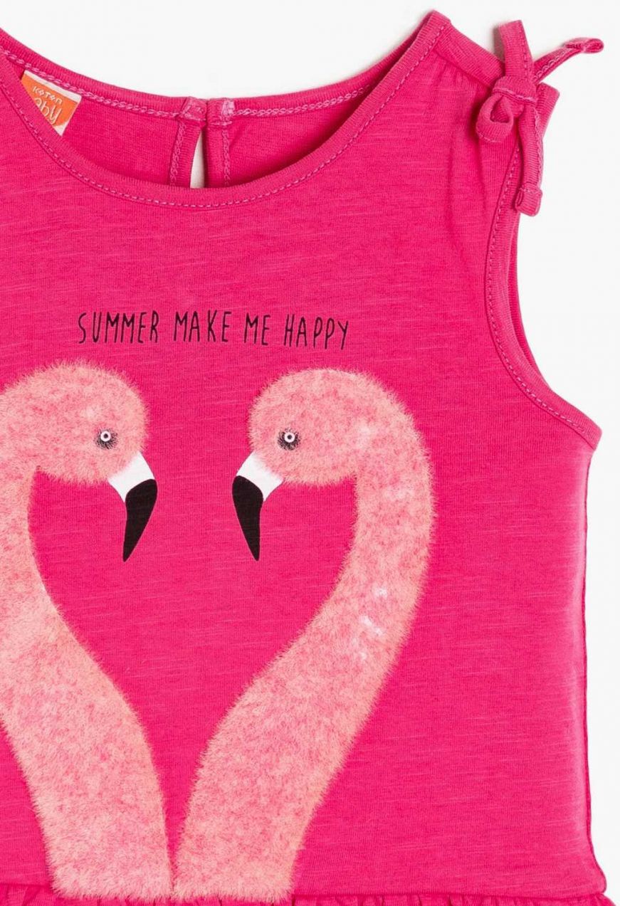 Koton Pink Singlets for Baby Girl
