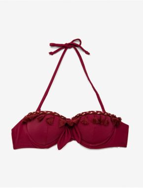 Koton Tassel Detailed Balconette Bikini Top