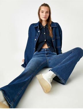 Koton 2kak47389md Women's Jeans Indigo