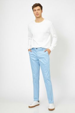 Koton Men's Blue Trousers