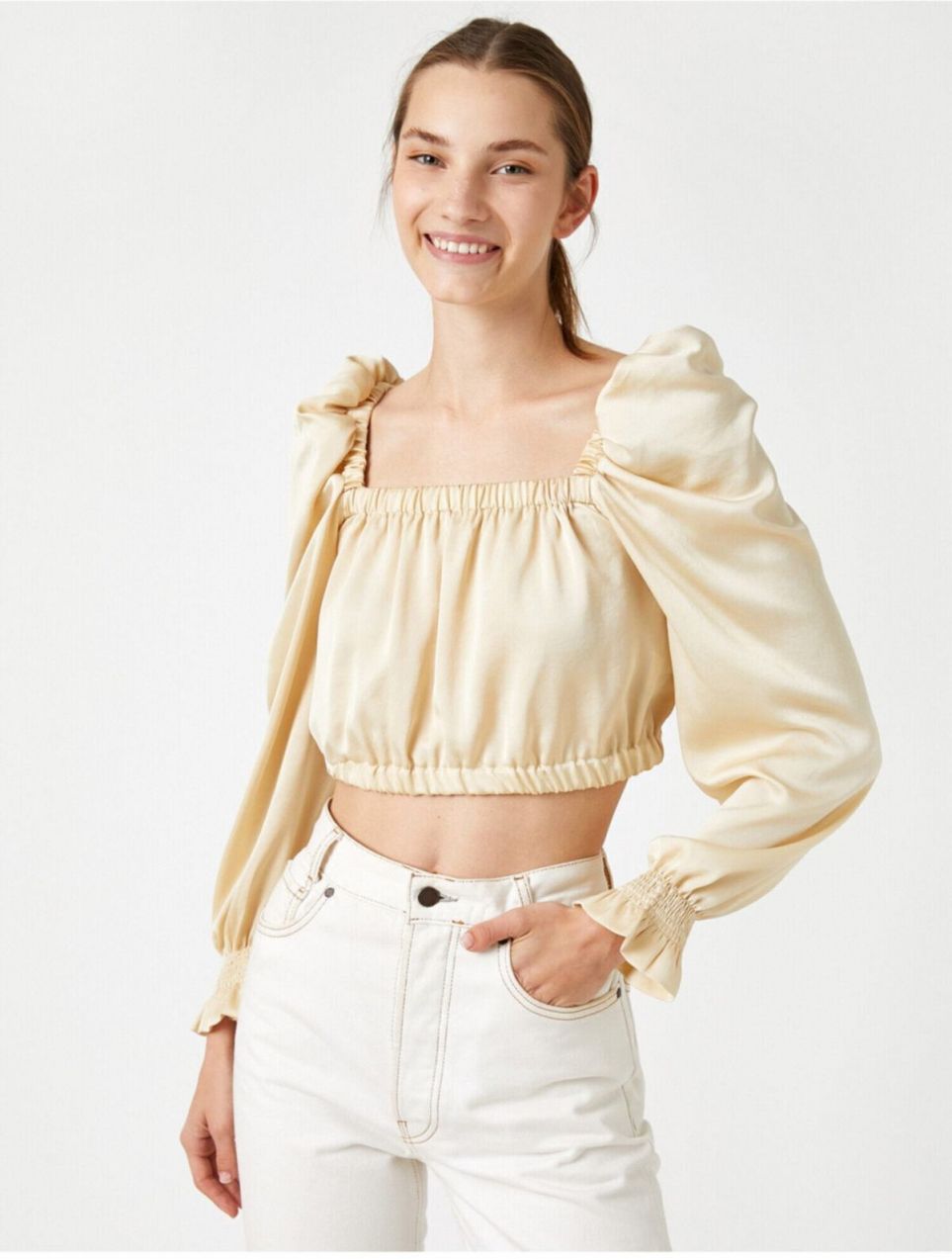 Koton Women's Beige Blouse