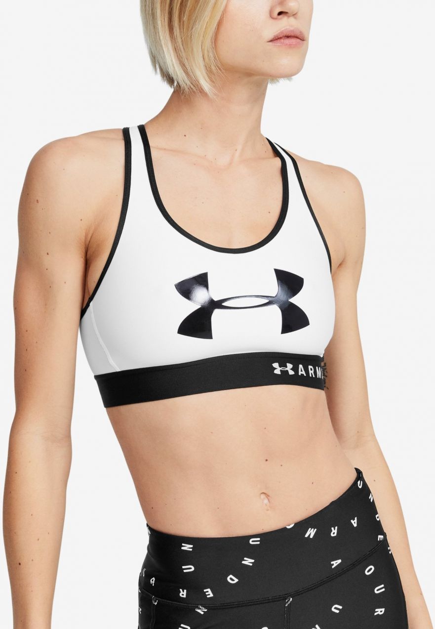 Keyhole Under Armour White Sports Bra