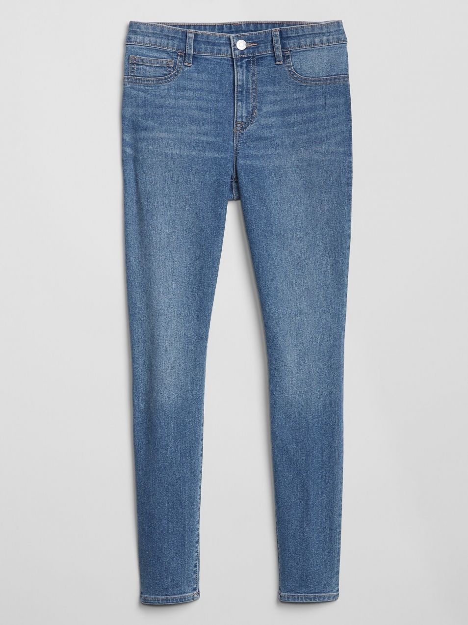 Džínsy GAP Jegging Modrá