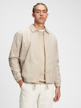 GAP Bunda nylon coach jacket Béžová