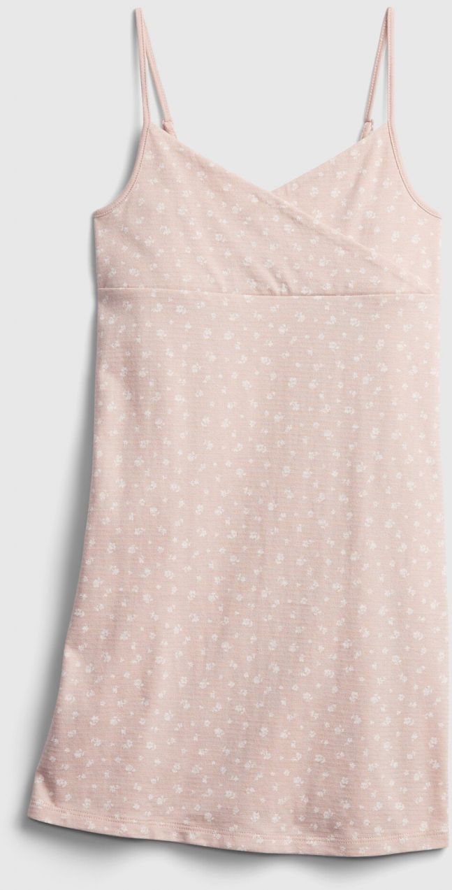 Béžové dievčenské šaty GAP Teen cami dress