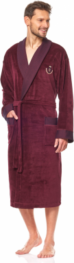 Pánsky župan L&L Burgundy