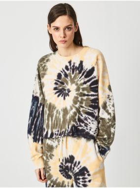 Mikiny pre ženy Pepe Jeans - béžová, kaki