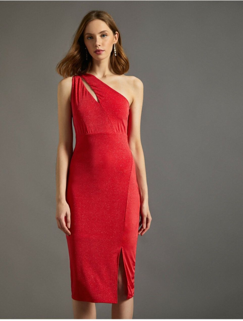 Koton Women's Red Evening Dress & Graduation Dress
