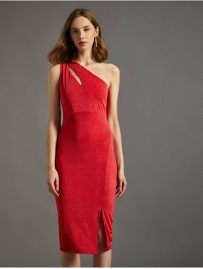 Koton Women's Red Evening Dress & Graduation Dress