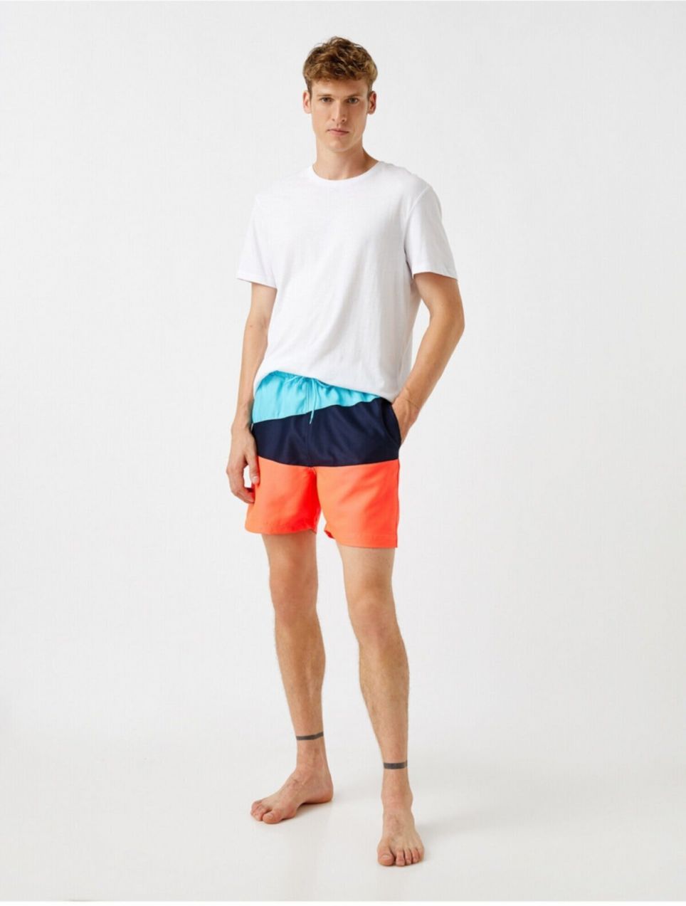 Koton Pocket Detailed Marine Shorts