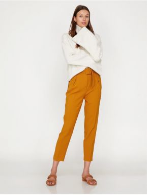 Koton Women's Yellow Pants