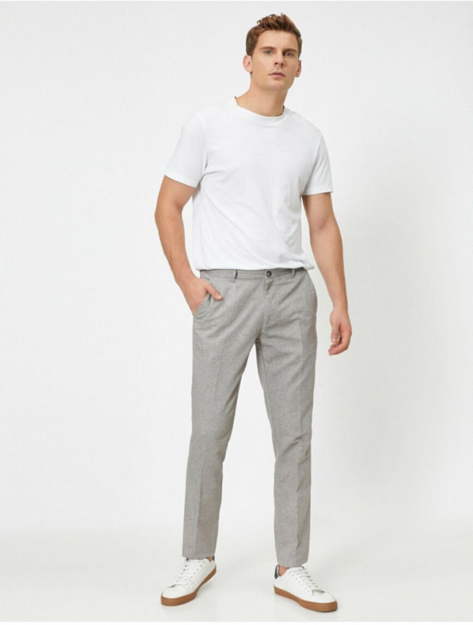 Koton Men's Beige Pants