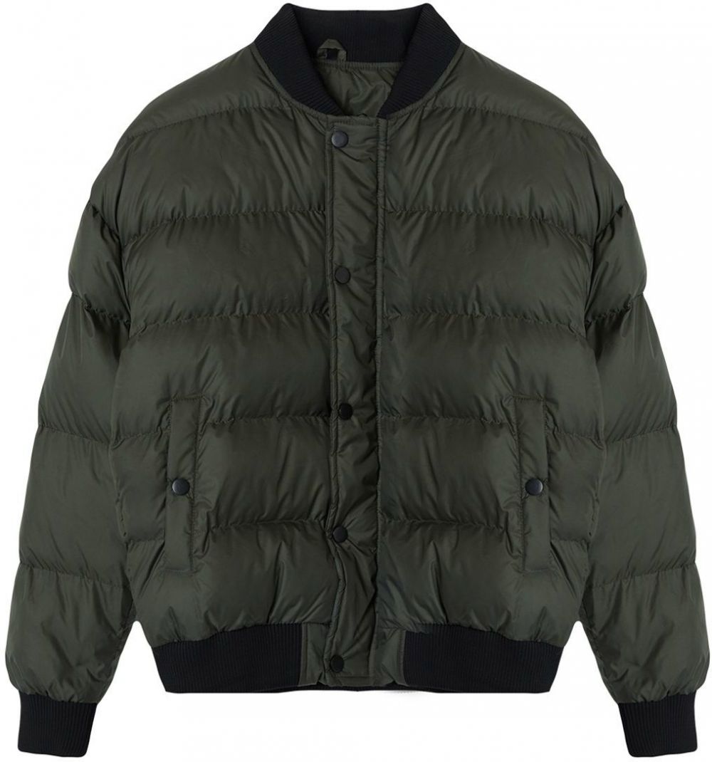 Trendyol Khaki Regular Fit Rubber Detailed Winter Coat