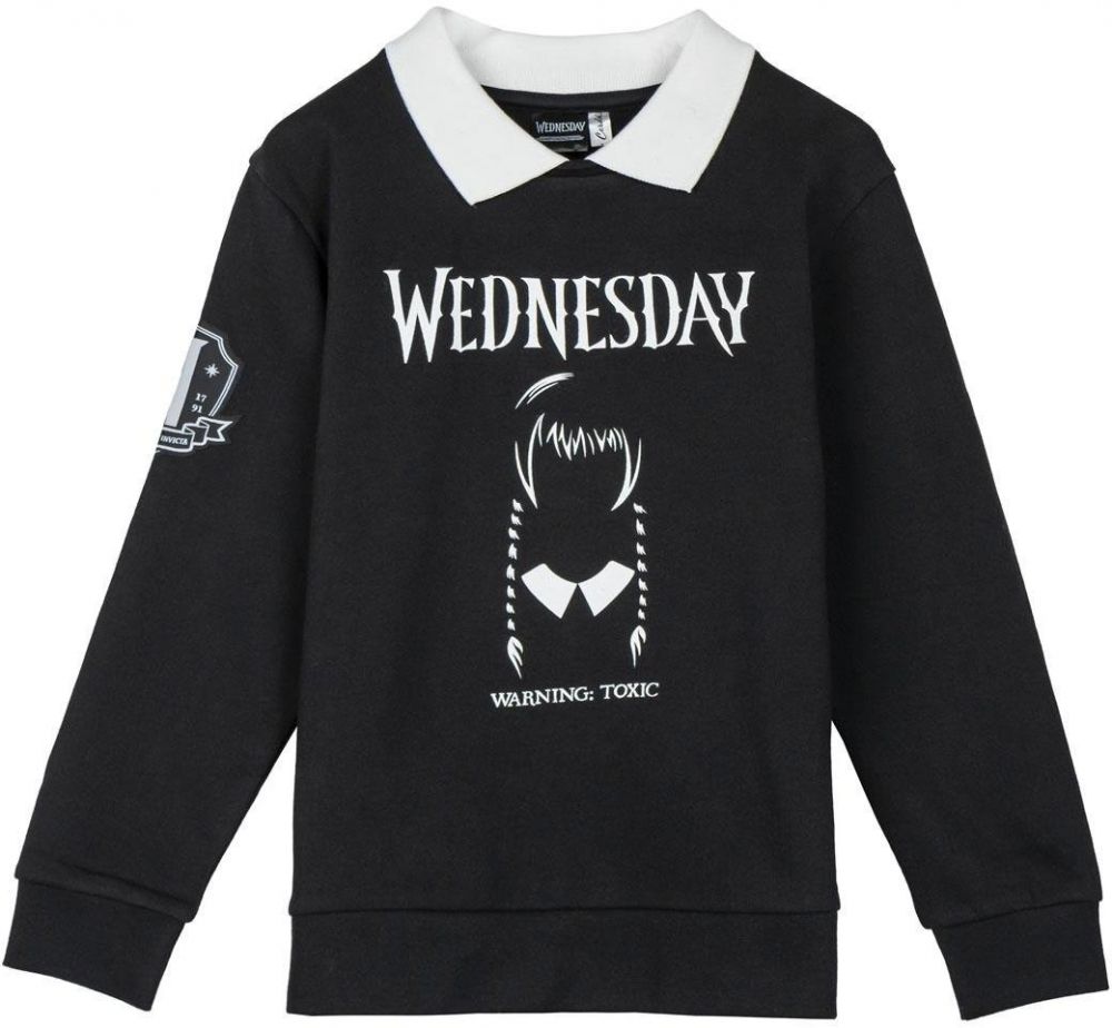 SWEATSHIRT COTTON BRUSHED WEDNESDAY