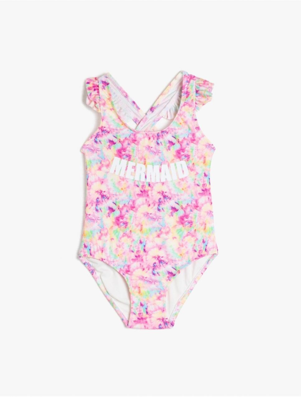 Koton Frill Straps Printed Swimsuit