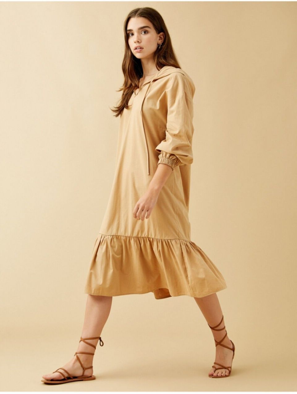 Koton Shirred Detailed Dress