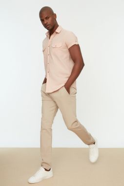 Trendyol Stone Men Slim Fit Chino Gabardine Pants