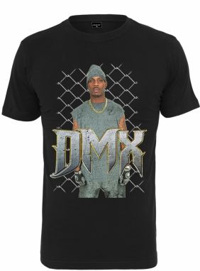 Men's T-shirt DMX Fence black