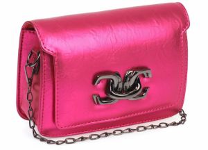 Capone Outfitters Zaratogo Women's Metallic Fuchsia Bag