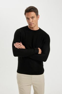 DEFACTO Standard Fit Crew Neck Sweater