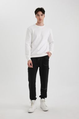 DEFACTO Regular Fit Pocketed Stretch Leg Sweatpants