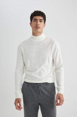 DEFACTO Slim Fit Turtleneck Sweater