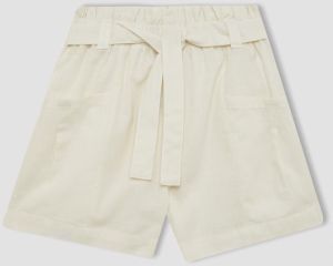 DEFACTO Girl's Linen Shorts