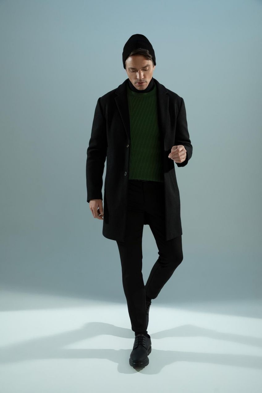 DEFACTO Relax Fit Jacket Collar Cachet Parka