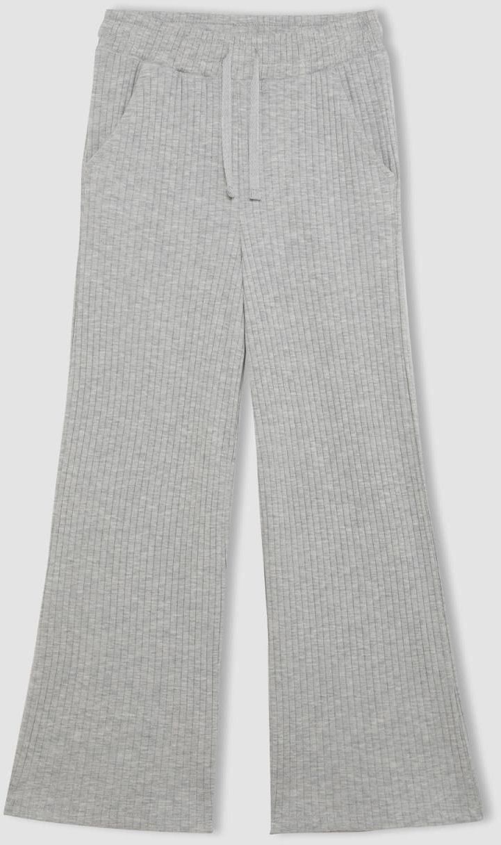 DEFACTO Girls Wide Leg Ribbed Camisole Trousers