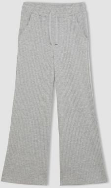 DEFACTO Girls Wide Leg Ribbed Camisole Trousers