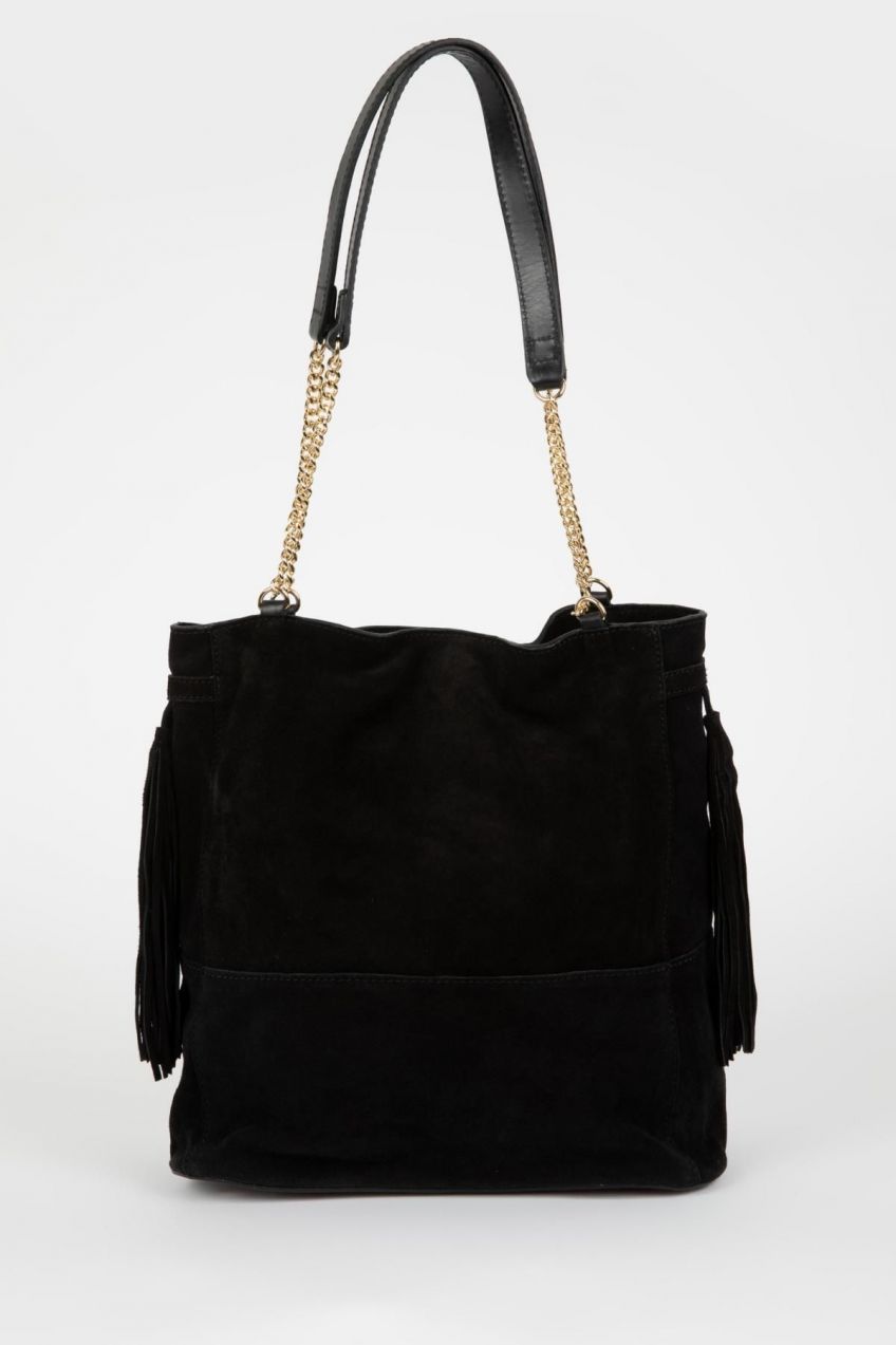DEFACTO Women's Suede Shoulder Bag