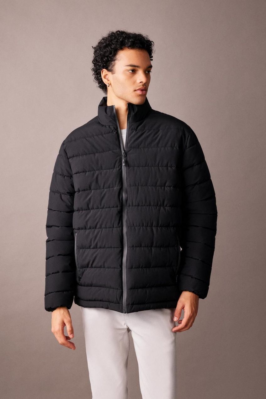 DEFACTO Water Repellent Regular Fit Stand Collar Puffer Jacket